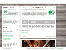 Tablet Screenshot of inspirewell.stylehatch.co